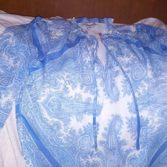 CUPCAKES AND CASHMERE small Boho top NWT - Picture 2 of 9